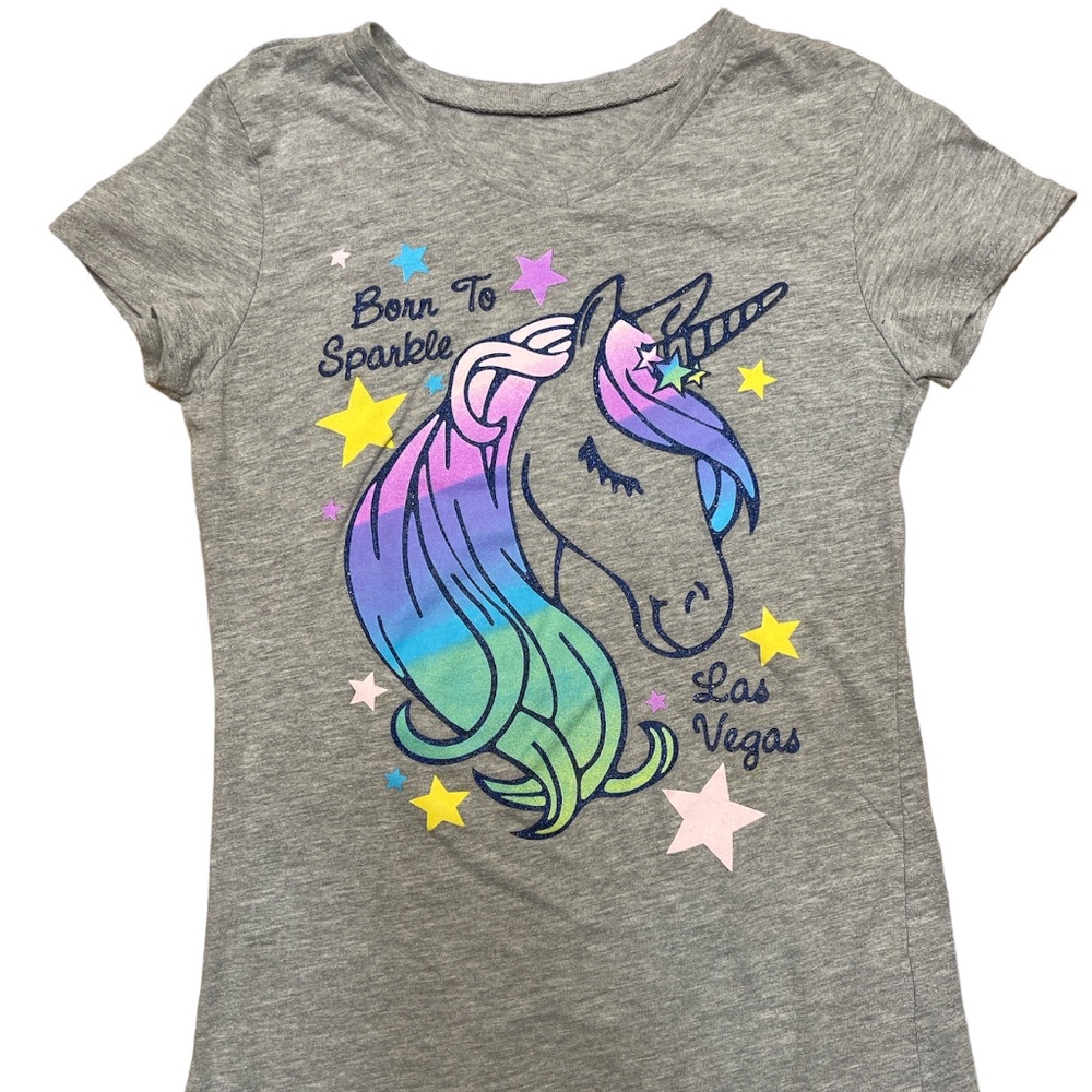 Born to Sparkle Unicorn Las Vegas T-Shirt